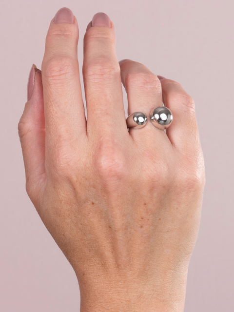 Anel Bola Dupla Regulável