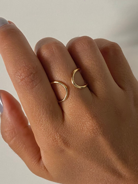 Anel Dois Fios Regulável