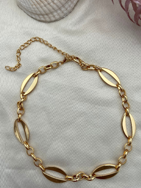 Colar Elos Ovais Búzios