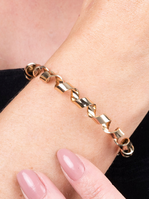 Bracelete Aro Torcida Inspiração Thassia Naves