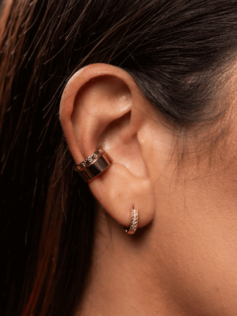 Piercing Fake Liso Pontos de Luz