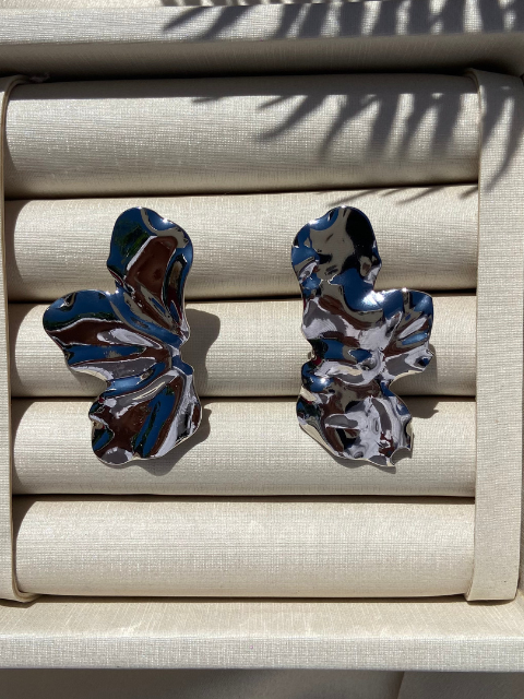 Brinco Meia Flor Orgânico Liso