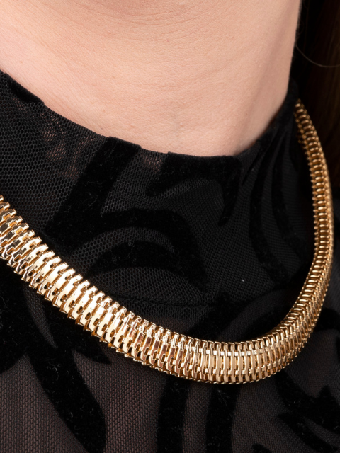 Colar Malha Média Vazada