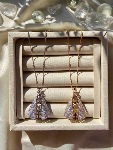 Colar Nossa Senhora Dupla Face G