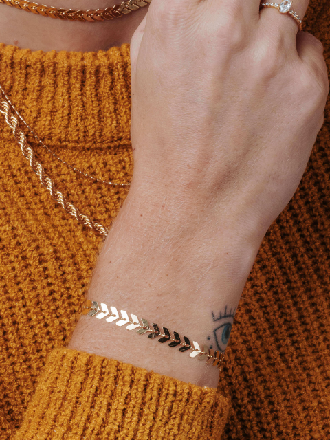 Pulseira Escamas Liso