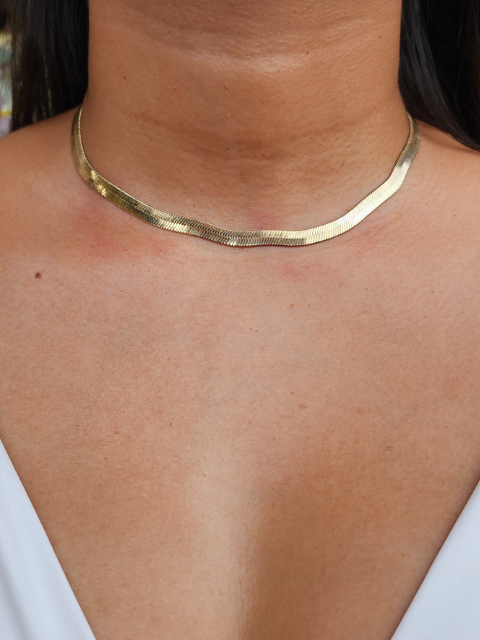 Choker Fita Grossa