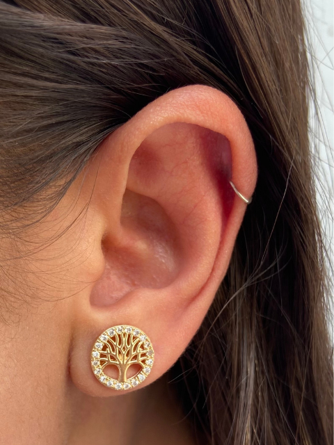 Conjunto Árvore Da Vida Cravejado