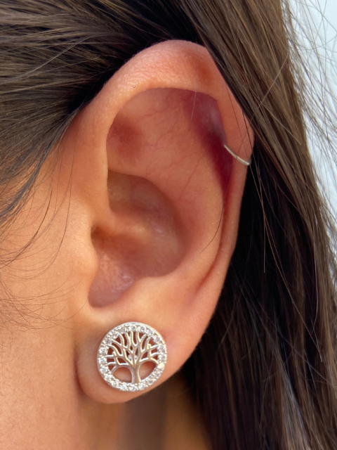 Conjunto Árvore Da Vida Cravejado