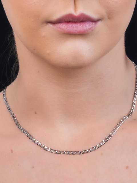 Colar Choker Elos Grumet Unissex