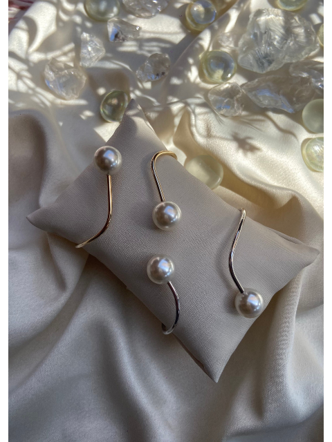 Bracelete Duas Pérolas