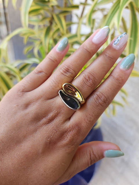 Mix Anéis Curva Regulável