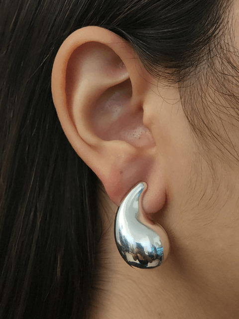 Brinco Gota D'água Liso