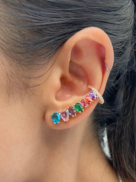 Brinco Gota Ear Cuff
