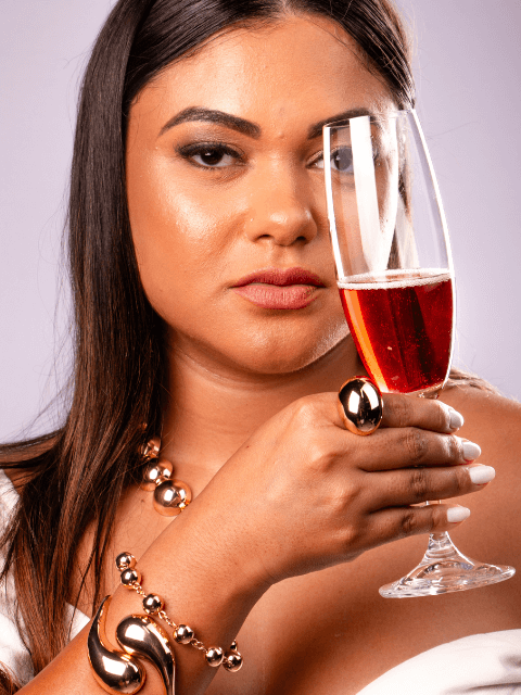 Anel Oval Liso Regulável