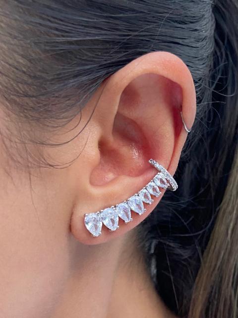 Brinco Gota Ear Cuff