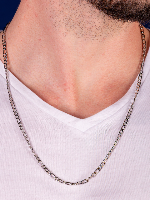 Corrente Elos Grumet Fina Aço Inox