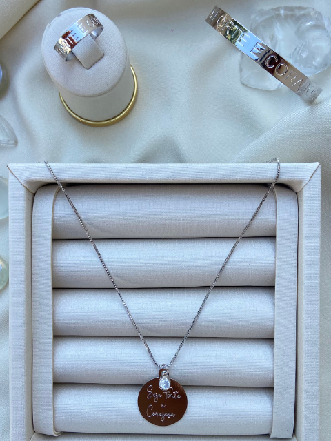 Kit Corajosa - Colar, Anel e Bracelete