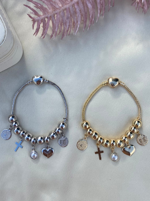 Pulseira Berloque Pai Nosso